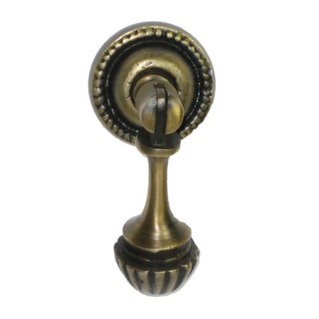 Patioplus Teardrop Pull with Carved Bulb Drop PA2582346