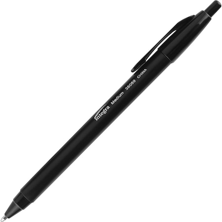 Integra Ballpoint Retractable Pen, PK12 ITA38089