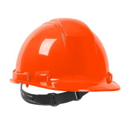 Dynamic Cap Style Hard Hat with HDPE Shell, 4-Point Textile Suspension and Pin-Lock Adjustment 280-HP241-03