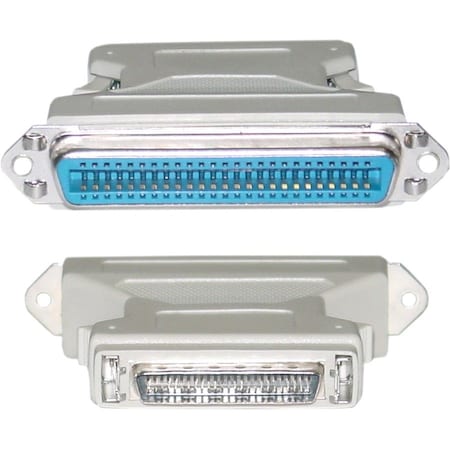 Cable Wholesale HPDB50 (Half Pitch DB50) Male to Centronics 50 (CN50) Female Adapter 30P1-06200