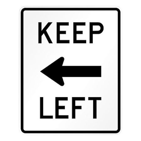 Lyle R4-8A, Keep Left (Left Arrow) G-14074-EG_24x30