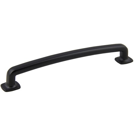 Pride Industrial 7in Vail Cabinet Pull with 6-3/10in Center to Center  Matte Black Finish P86375BK