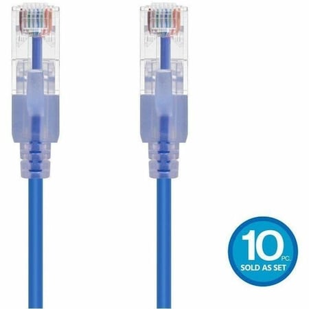 Monoprice Voice and Data Patch Cord, 25 ft L, PK10 33236