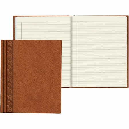 Dominion Blueline Hardbound Da Vinci Notebook, College Rule, 9-1/4x7-1/4, 75 Sheets, Saddle-Color A8005