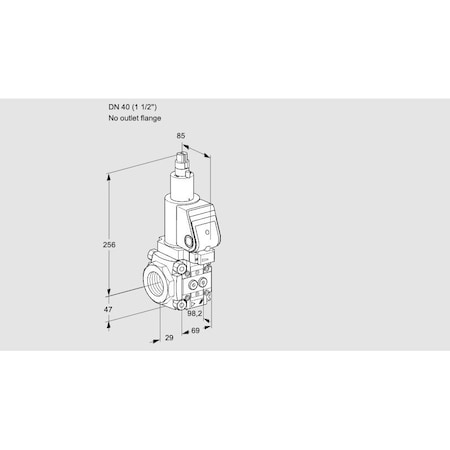 Honeywell Kromschroder VAS2T40/-N/LQSR KS88020897