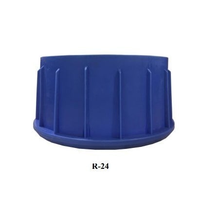 Fibertech Plastics Rhino Manhole Riser 24, Dolphin Blue RH.R24-DB.48