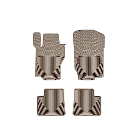 Weathertech Tan, Front and Rear All Weather Floor Mats W102TN-W110TN