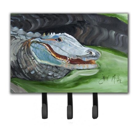 Carolines Treasures Blue Alligator Leash and Key Holder JMK1003TH68
