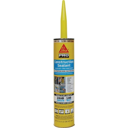 Sika SikaFlex 10.1 Oz. Pro Select Construction Polyurethane Sealant Tan 515311