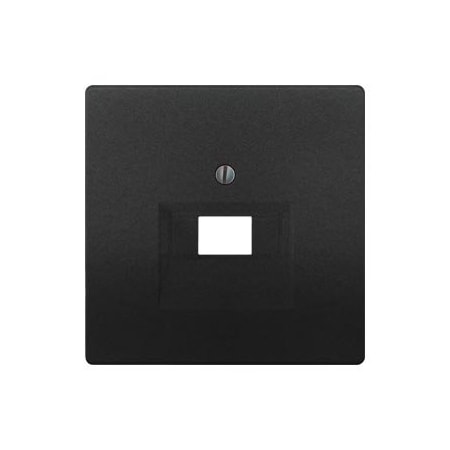 Siemens DELTA style Cover 1/2 RJ45 Rutenbeck, Antracite Cosso 5TG1394-0AC