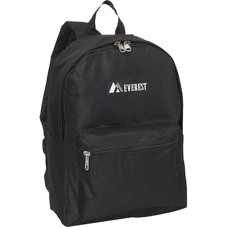 Everest Trading Everest 1045K-BK 15 in. Basic Backpack 1045K-BK