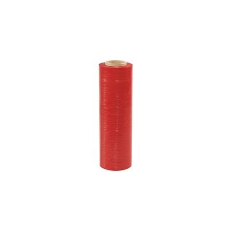 Bubblefast 4-18'' x 80 Gauge x 1500' Red Cast Hand Stretch Film, 4PK BFSF188CRED