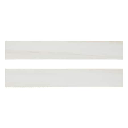 Msi Eden Dolomite 4in X 24in Matte Porcelain Bullnose Wall Tile, PK10 ZOR-PT-0593