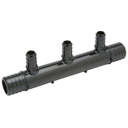 Zurn CR Polymer Multi-Port Tee - 1in X 1in X 3 - 1/2in OUTLETS QPM553-3