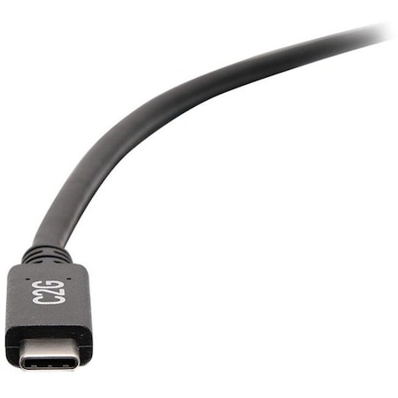 C2G C2G 6in USB C to USB Cable - M/M - C2G 6in USB C to USB A Cable - SuperSpeed USB 5Gbps - M/M C2G28874