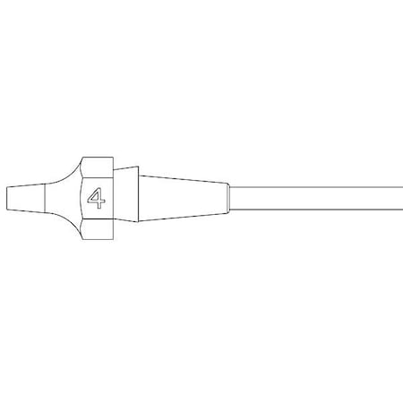 Weller Xds 4 Desoldering Tip 1.2X2.5 L 10.5 mm T0051325399