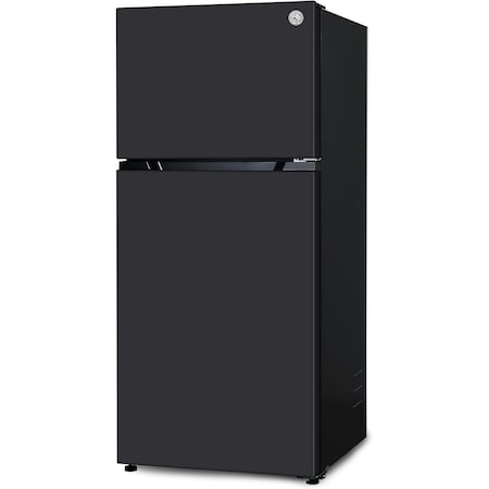 Commercial Cool 18 cu.ft Top Mount Refrigerator / Freezer with ice maker- Black CCR1800GIMB
