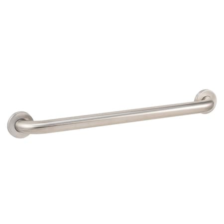 Geo 42" x 1-1/2" Grab Bar with Concealed Screws Satin Stainless Steel Finish GBA-GB42C-SS