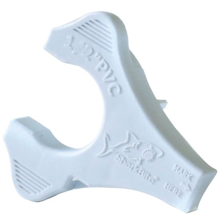 Sharkbite Gauge and Disconnect Clip, 1/2 in, PVC, White UIP710A