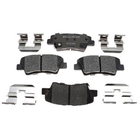 Rm Brakes 2011-2011 Hyundai Accent Brake Pad Set R53-MGD1313CH