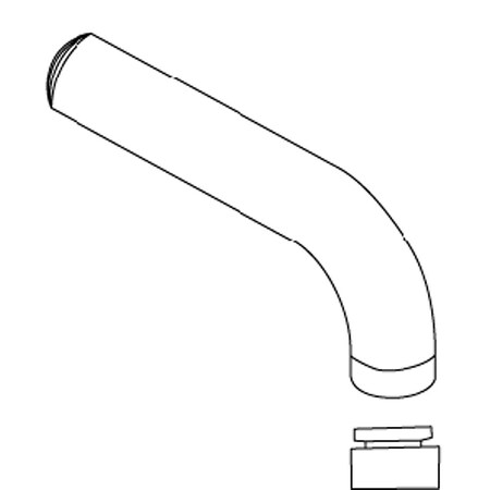 Kohler 90 Degree Spout Service Kit K-1016456-BGP