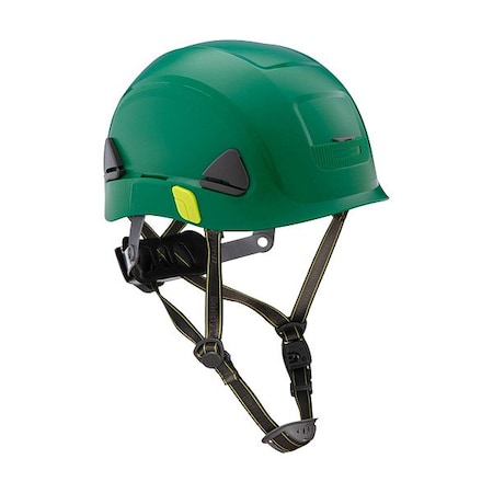 Honeywell North Climbing Helmet, HDPE, 8 Point Ratchet, Type 1, Class E, Type 2, Class E CSH10004