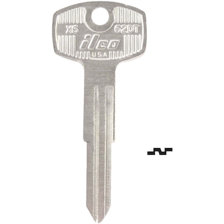 Kaba Ilco Nissan / Subaru Master Key Blank, X6, 10PK AF48872002