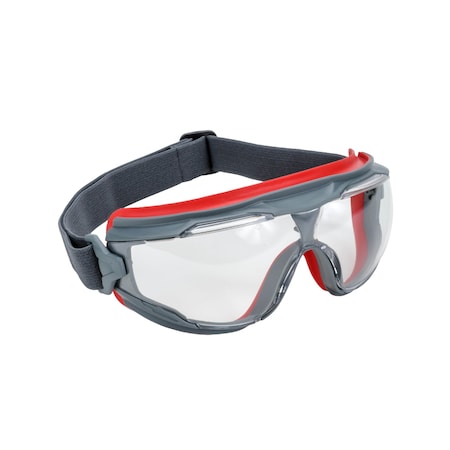 3M Safety Goggles, GoggleGear 500 Series, Anti-Fog, Clear Lens, ANSI Dust/Splash Rating D3/D4 GG501SGAF