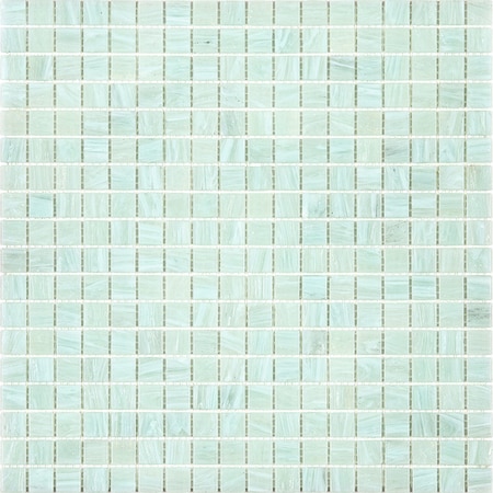 Apollo Tile Blizzard Blue 0.6 in x 12 in Glass Matte Pencil Liner Tile Trim 0.5 sqft/case, 10PK T88047M-15A