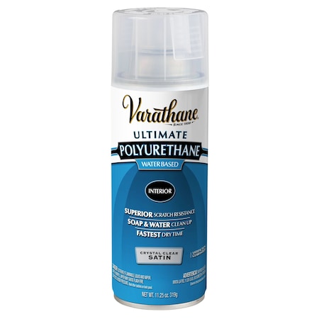 Rust-Oleum Polyurethane Spray, Clear, 11.25 oz. 200281
