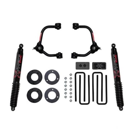 Skyjacker Suspension 3 in. Upper A Arm Kit for 2014-2020 Ford F150 SKYF1430PB