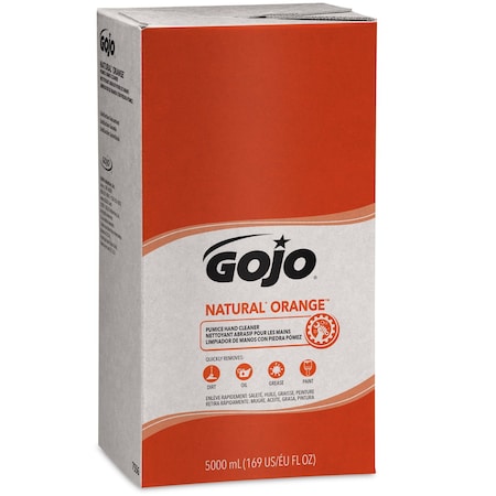Gojo 5,000 mL Liquid Hand Cleaner Cartridge 7556-02