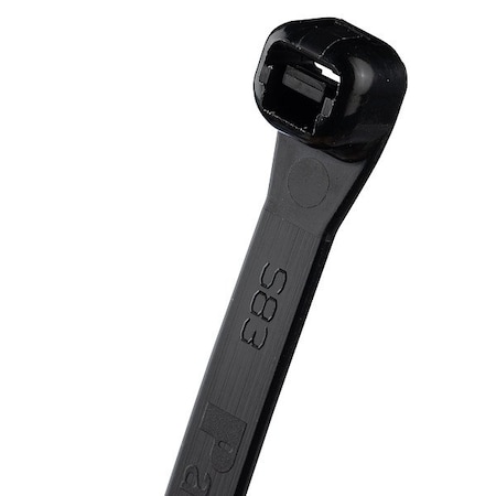 Panduit Cable Tie, Extra Heavy Duty, Black, PK50 SG450H-L0