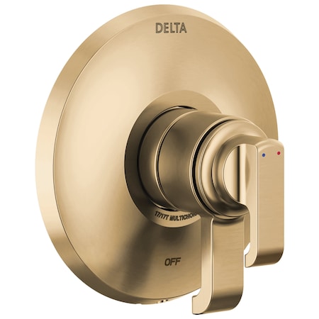 Delta Tetra 17 Series Valve Only Trim In Lumicoat Champagne Bronze T17089-CZ-PR