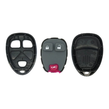 Aks Keys 2006 - 2011 Buick Chevrolet Pontiac Saturn Remote Control Shell 3B Compatible with FCC# KOBGT04A RS-CHEVR-28