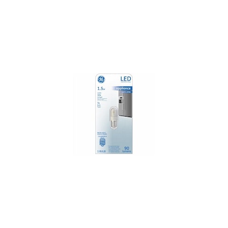 Current LED Appliance Light Bulb, Candelabra Base, 1-Watt Replaces 15-Watts 13370