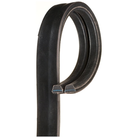 Gates Banded V-Belt, Hi-Power II PowerBand, B59, B, EPDM, 62 in, 0.66 in Top Width 2/B59