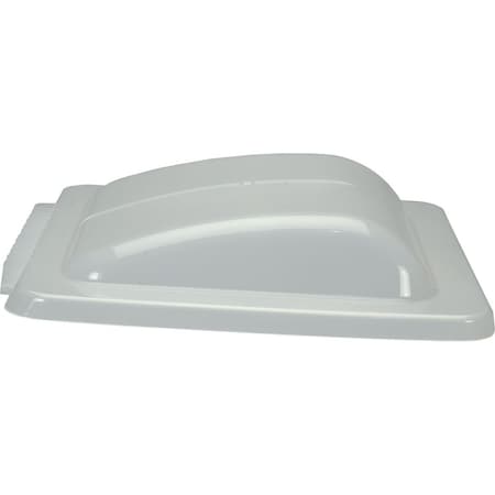 Maxxair Vent Universal Vent Lid Replacement Use With Elixir Hengs Jensen Ventline Roof Vents White 00-335001