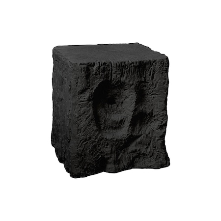 Monarch Specialties Accent Table 25"h, Indoor or Outdoor, Nightstand, Side Table, Square, Black, Modern I 4112