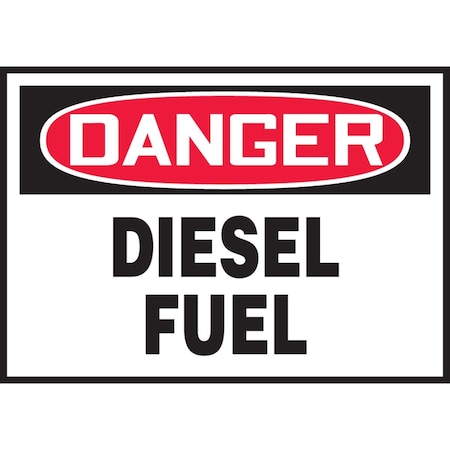 Accuform Danger Safety Label LCHL151XVE