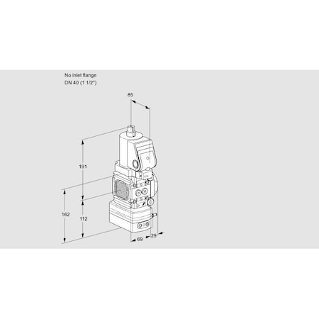 Honeywell Kromschroder VAG2T-/40N/NQGRAN KS88027914