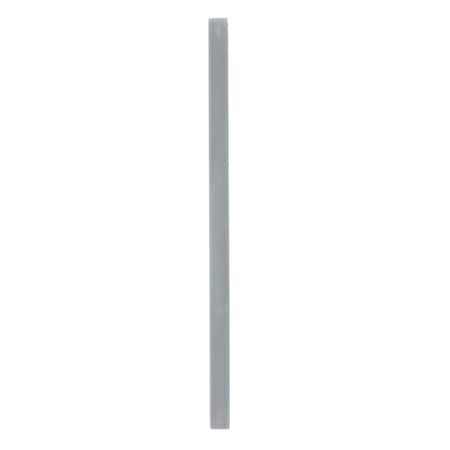 Apollo Tile Dark Gray 0.6 in x 12 in Glass Matte Pencil Liner Tile Trim 0.5 sqft/case, 10PK T88097M-15A