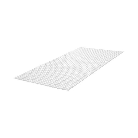 Checkers Economical Neutral Ground Protection Mat, HDPE, 4 ft W x 8 ft L, 1/2 in Thick MM48N