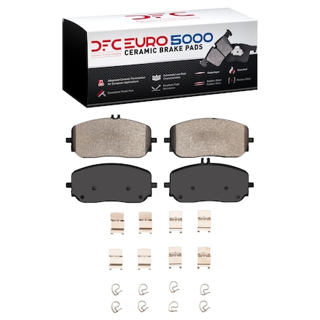 Dfc 5000 Euro Ceramic Disc Brake Pad Set,  1600-2209-01