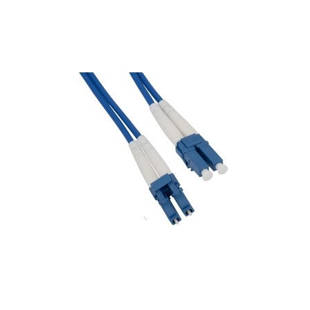 Cable Wholesale LC/UPC Armored Fiber Optic Patch Cable, 3.0mm, Single-mode Duplex, YOFC, LSZH, Blue jacket, 3 LCLC-71003