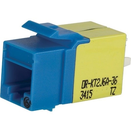 Ortronics 1 PORT KEYSTONE JACK CAT 6A KT2J6A-36