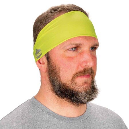 Ergodyne Cooling Headband, Lime 6634