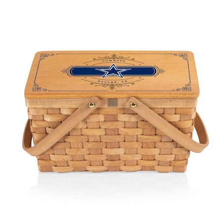 Picnic Time Family Of Brands Dallas Cowboys - Poppy Personal Picnic Basket, (Beige) 124-00-299-096-2