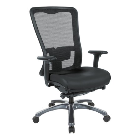 Office Star Products ProGrid High Back Chair, Black 97720-R107