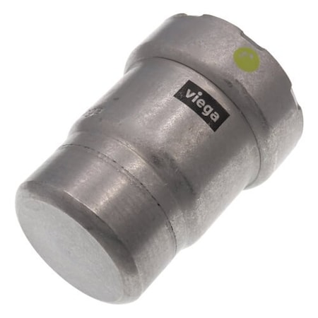 Viega MegaPressG cap P 1.25 carbon steel zinc-nickel coating 25746